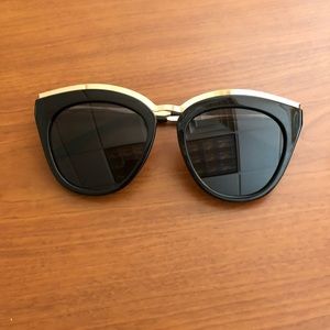 Le Specs cat eye 52mm sunglasses